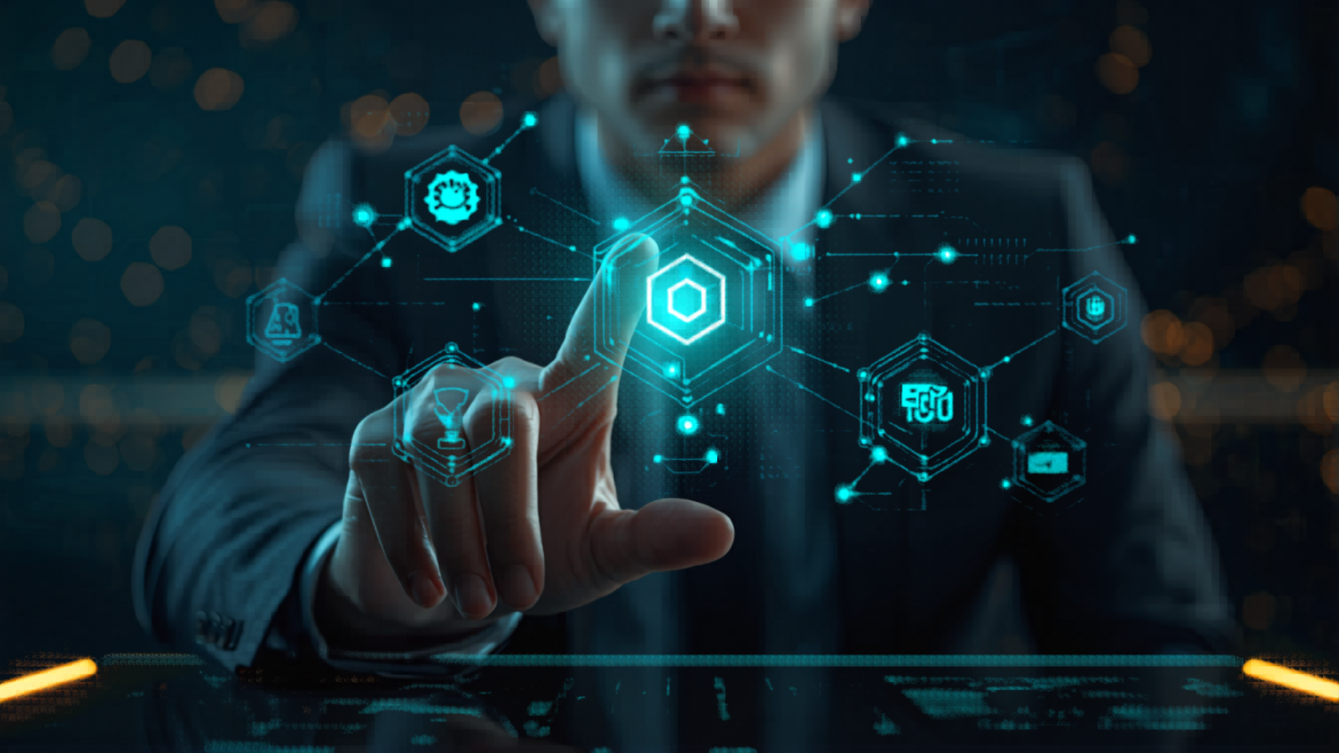 Holografisches Interface mit vernetzten Daten